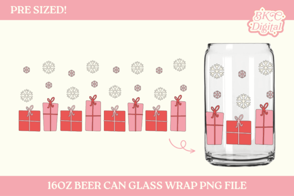 Christmas 16oz Cup Wrap PNG Review for Crafts