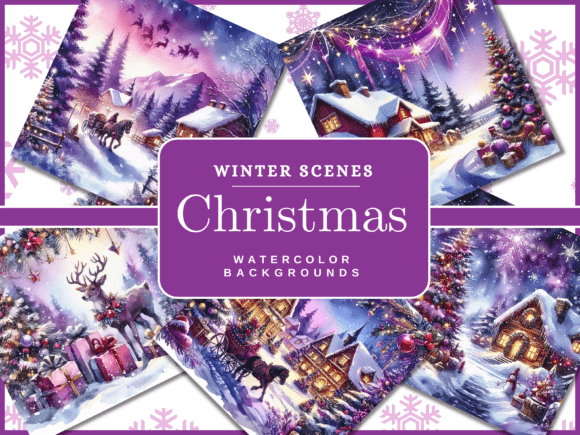 Christmas Backgrounds Winter Backgrounds Review