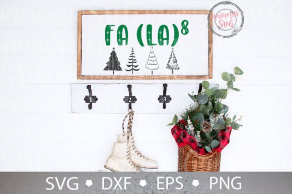 Fa La La Svg, Christmas Shirt Svg for T-Shirt Designs