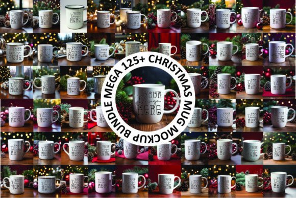 Mega Christmas Mug Mockups Bundle Review