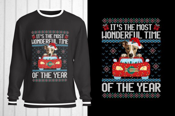 Whippet Dog Christmas Ugly Sweater Review
